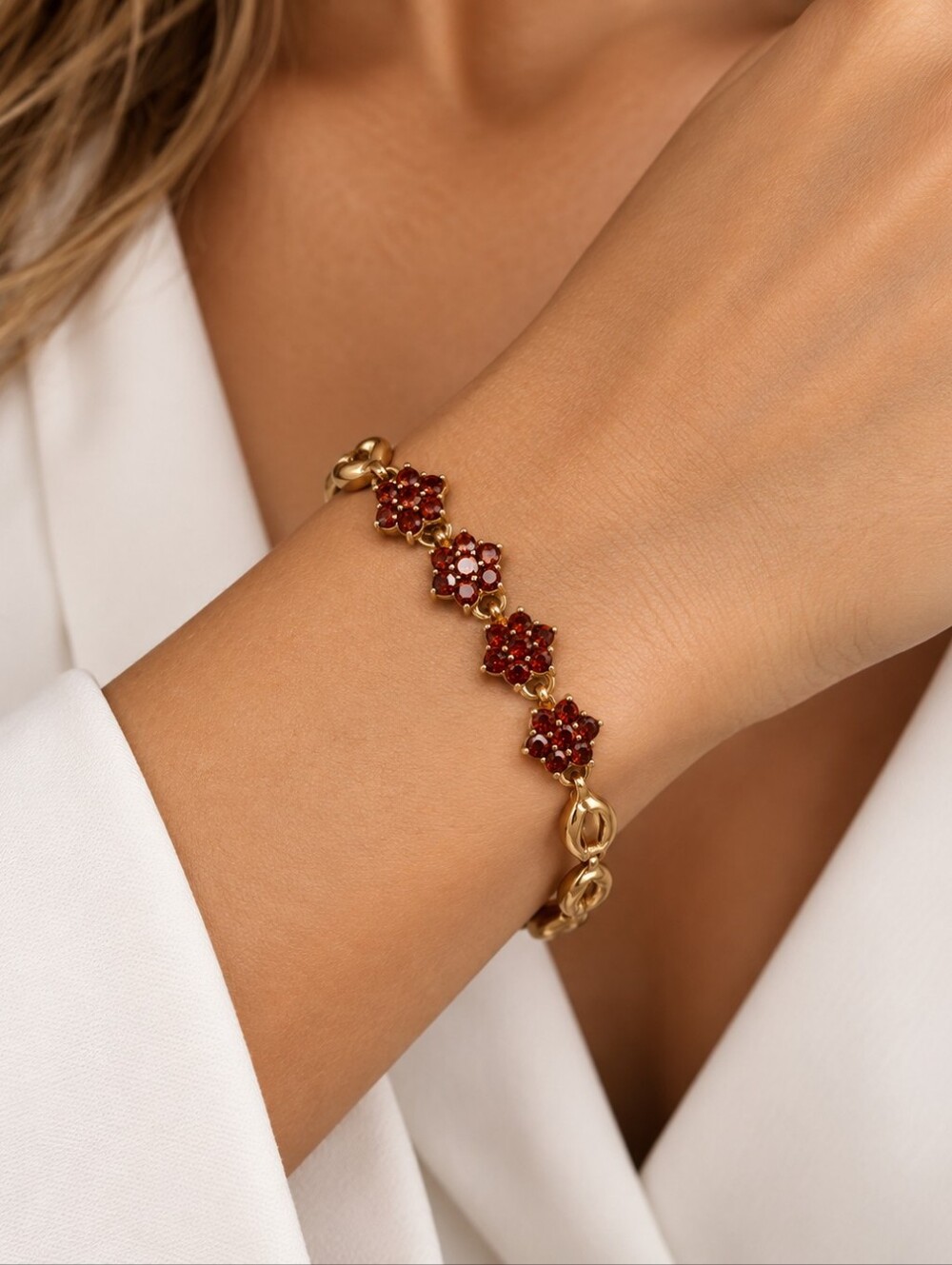 Womens Gemstone Bracelet
